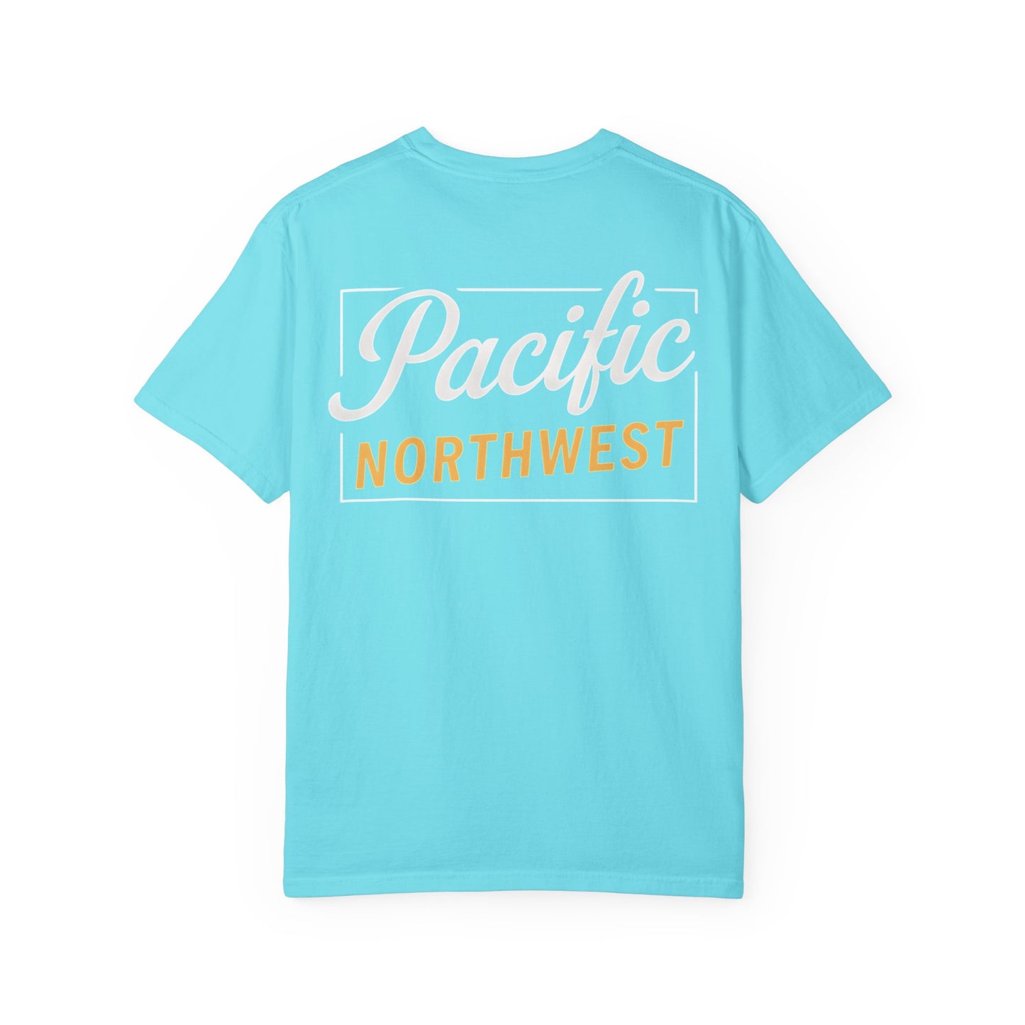 Pacific Northwest Garment-Dyed T-Shirt, Casual Tee, Soft Cotton Shirt, Outdoor Adventure Apparel, Gift for Nature Lovers, Unisex Fashion