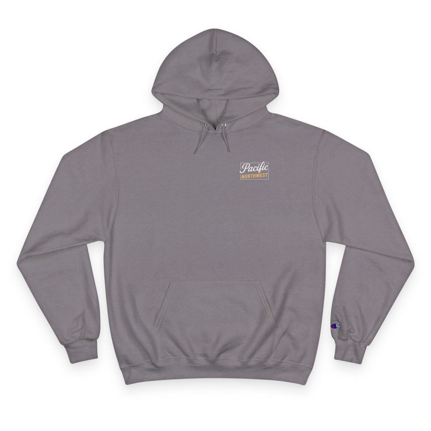 Pacific Northwest Champion Hoodie, Cozy Sweatshirt for Nature Lovers, Outdoor Adventure Gear, Casual Wear, Gift for Him/Her