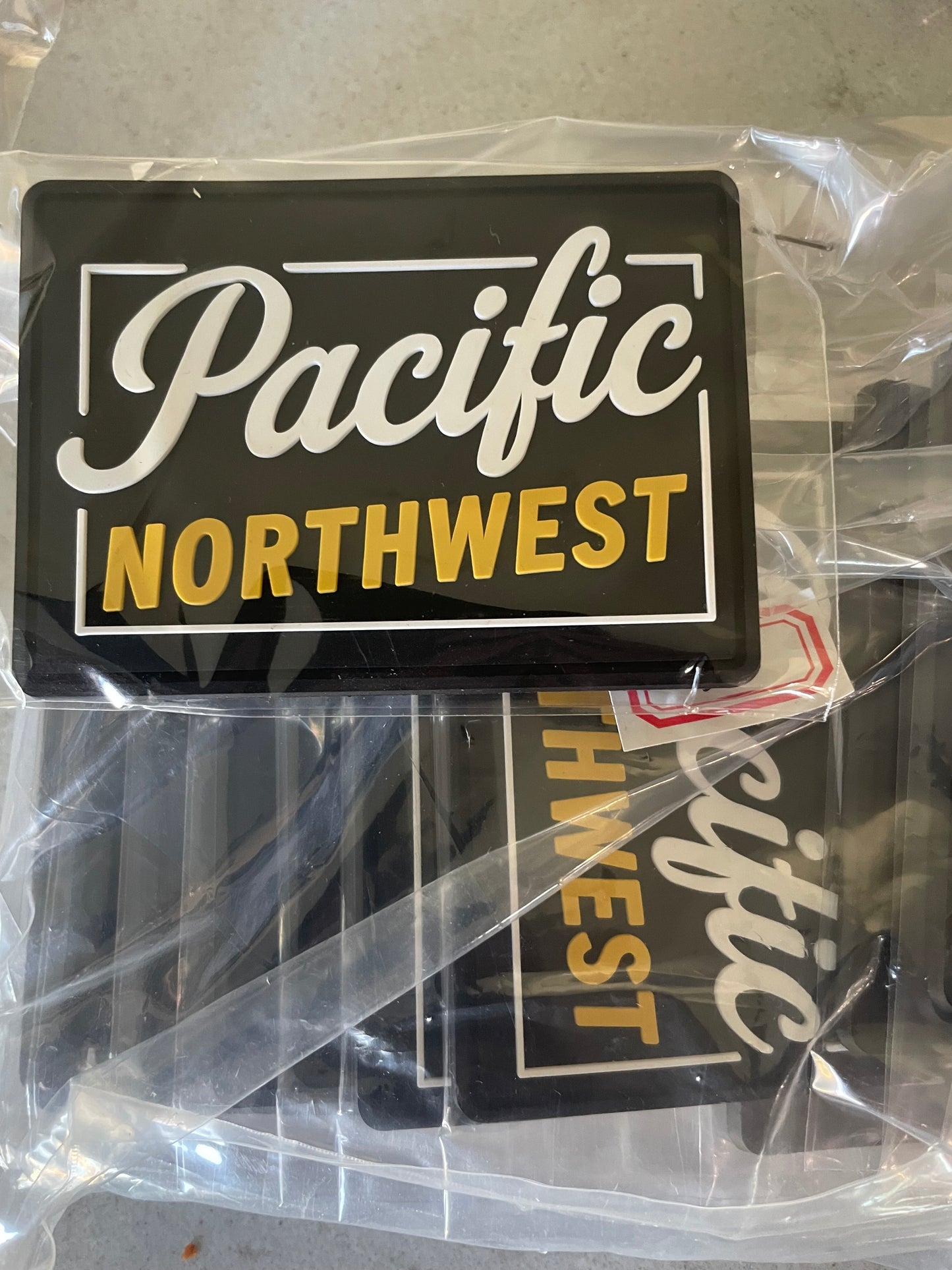 Yellow PNW PVC Patch